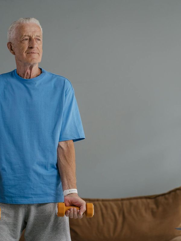 Various people of different ages staying active and healthy